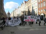 Anti occupation of Iraq demonstration, Gdansk