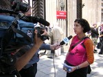 Warsaw solidarity demo for Women on Waves